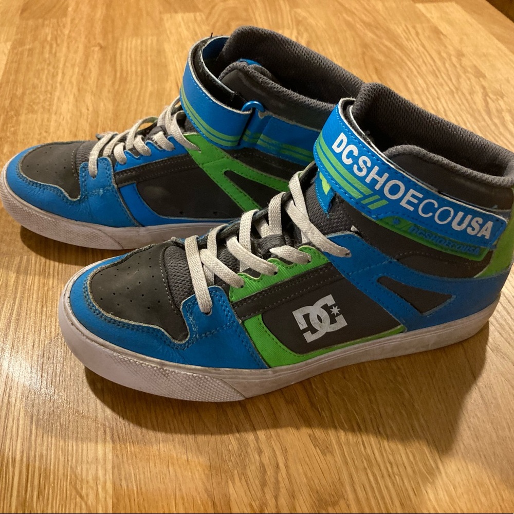 DC Hightops, size 6 big kids
